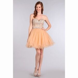 LT Champagne Mini Dress